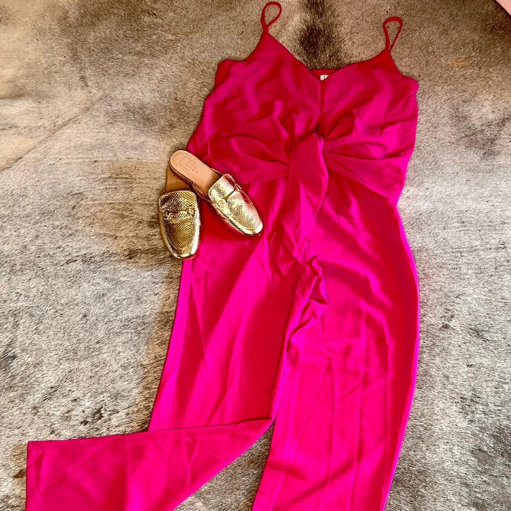 Elegant Pink Jumpsuit